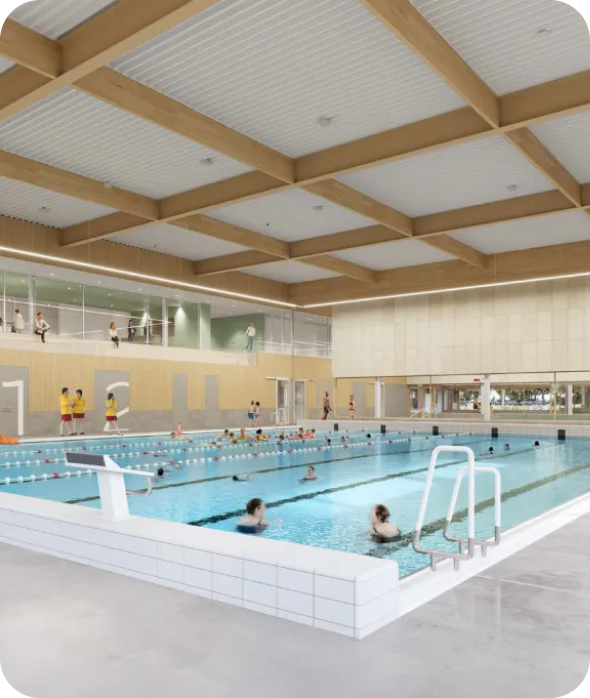 25 meter wedstrijdbad