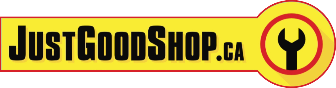 JustGoodShop logo, auto repair shop in Edmonton