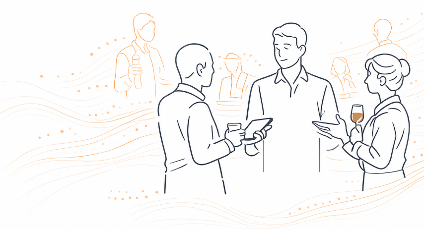 Networking illustration