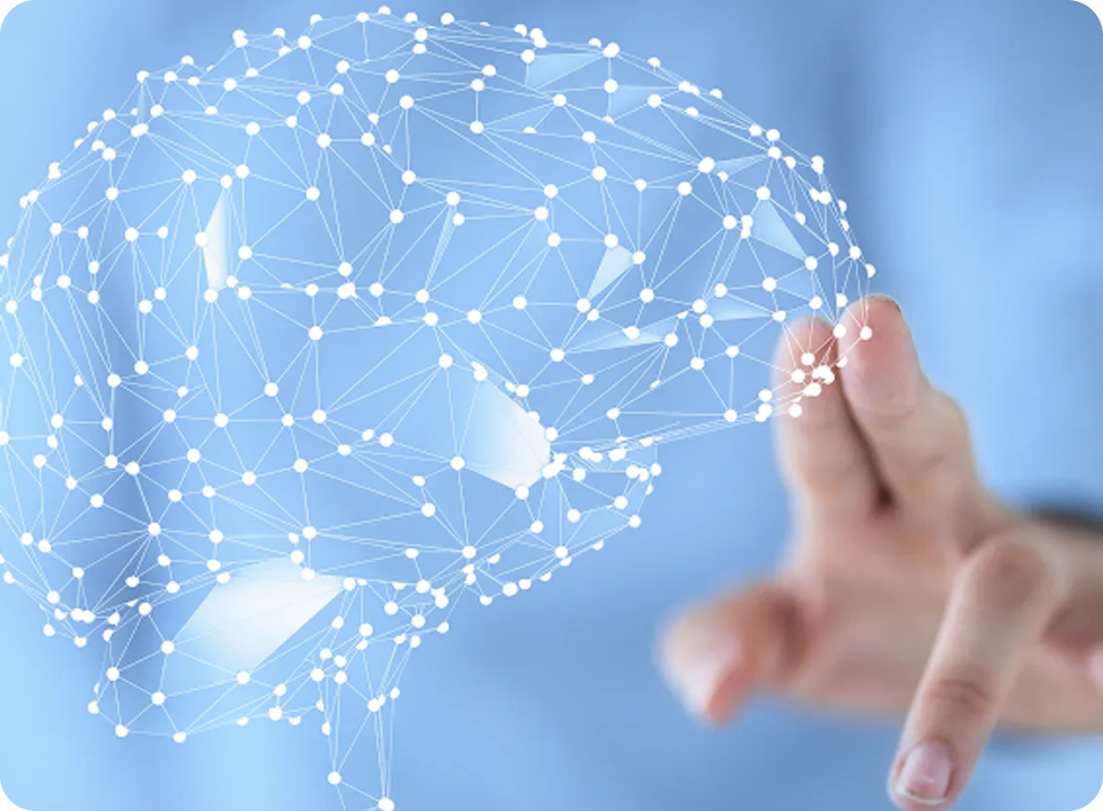 Medical illustration showing neural network connections representing treatment for Focal Onset Seizures