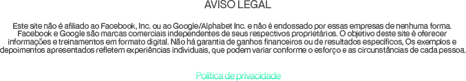 Política de privacidade