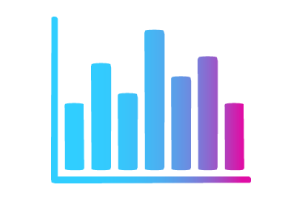 Icono de gráficos dinámicos