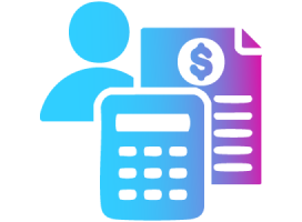 Icono de optimización de costos