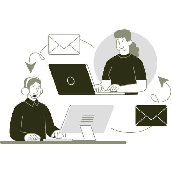 Contact Support Illustration