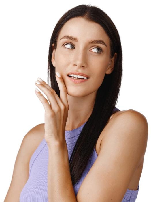 Women beauty skin