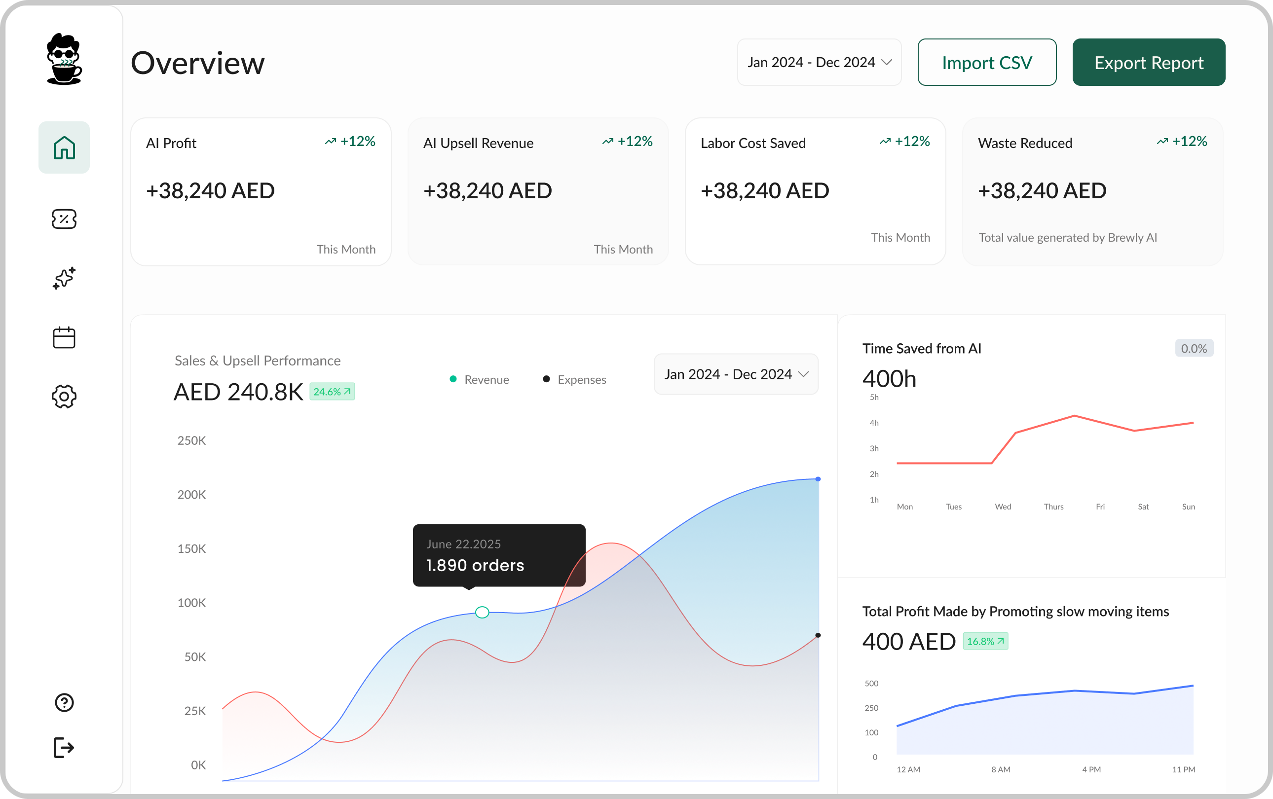 Dashboard preview