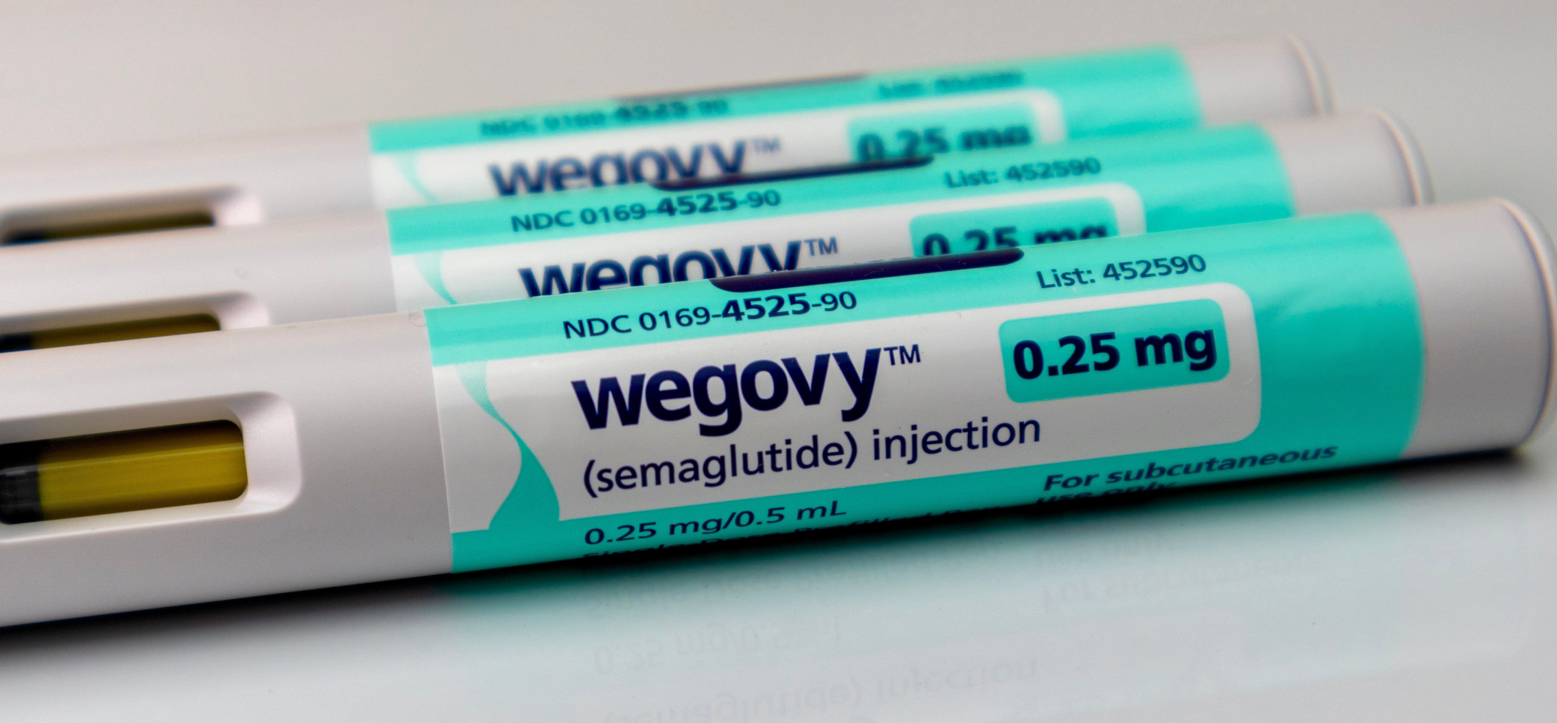 Wegovy packaging