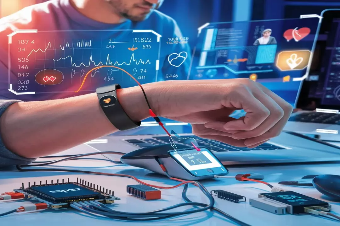 M.A.A.I landing page interface displayed on iPad