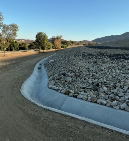 Conveyance System for Lake Skinner Reservoir Dam
