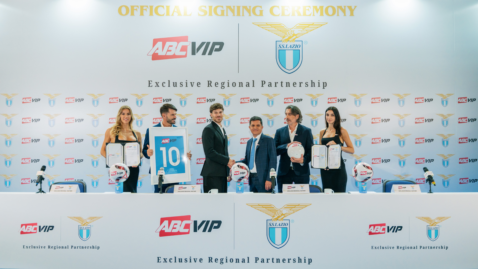 Partnership signing event