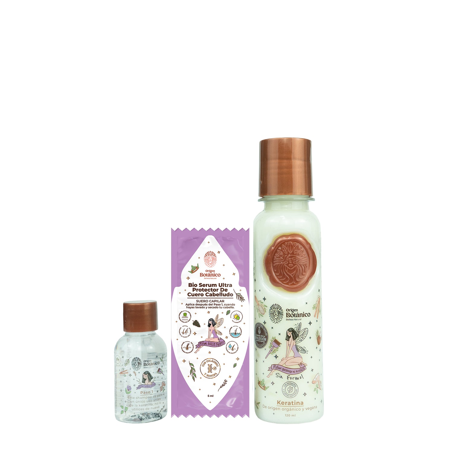 Kit keratina 120ml