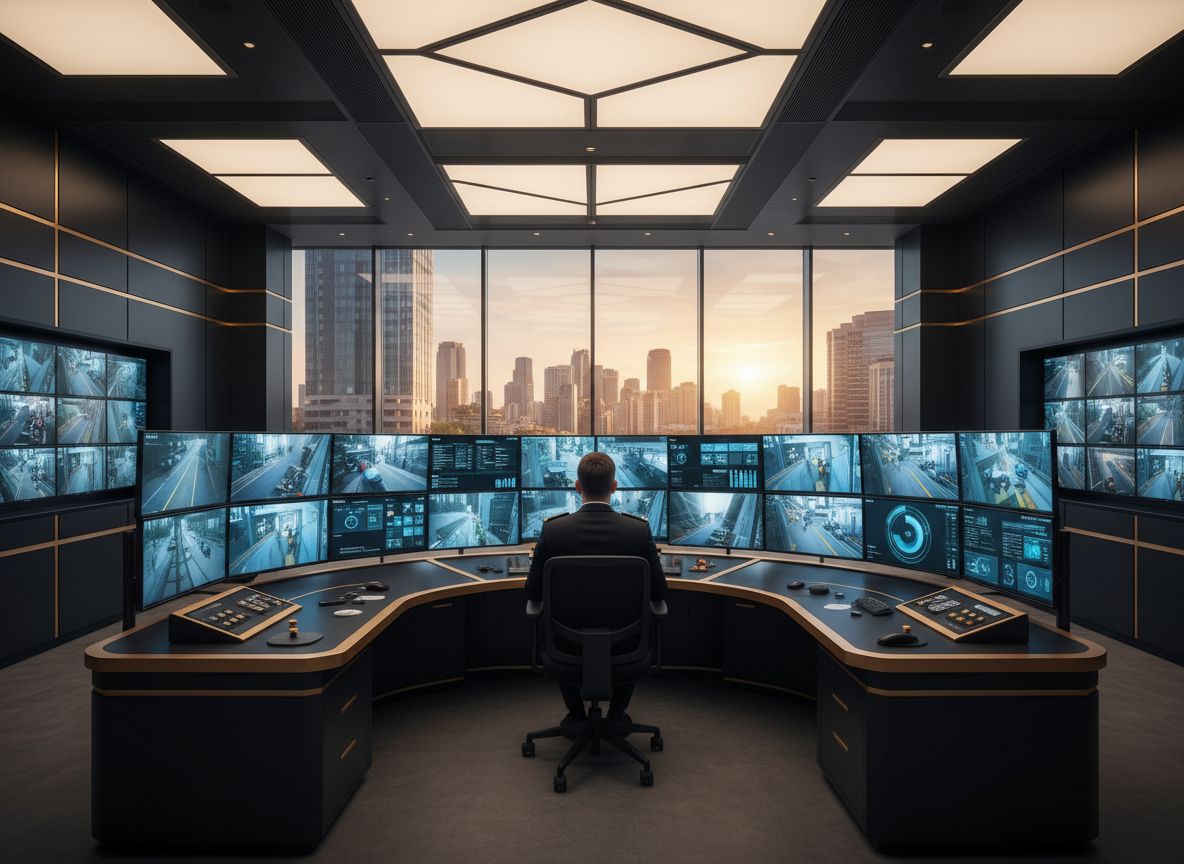 Technology - Security Control Room