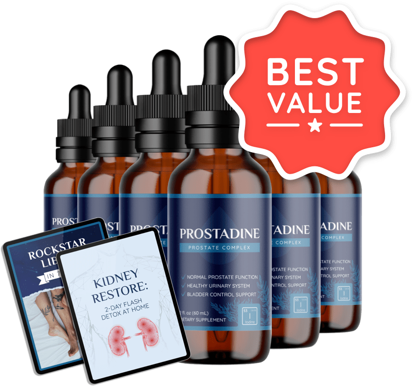 Prostadine product bottles