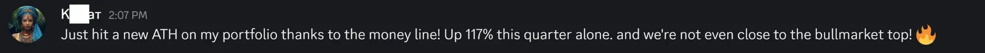 Discord testimonial - Up 117% this quarter