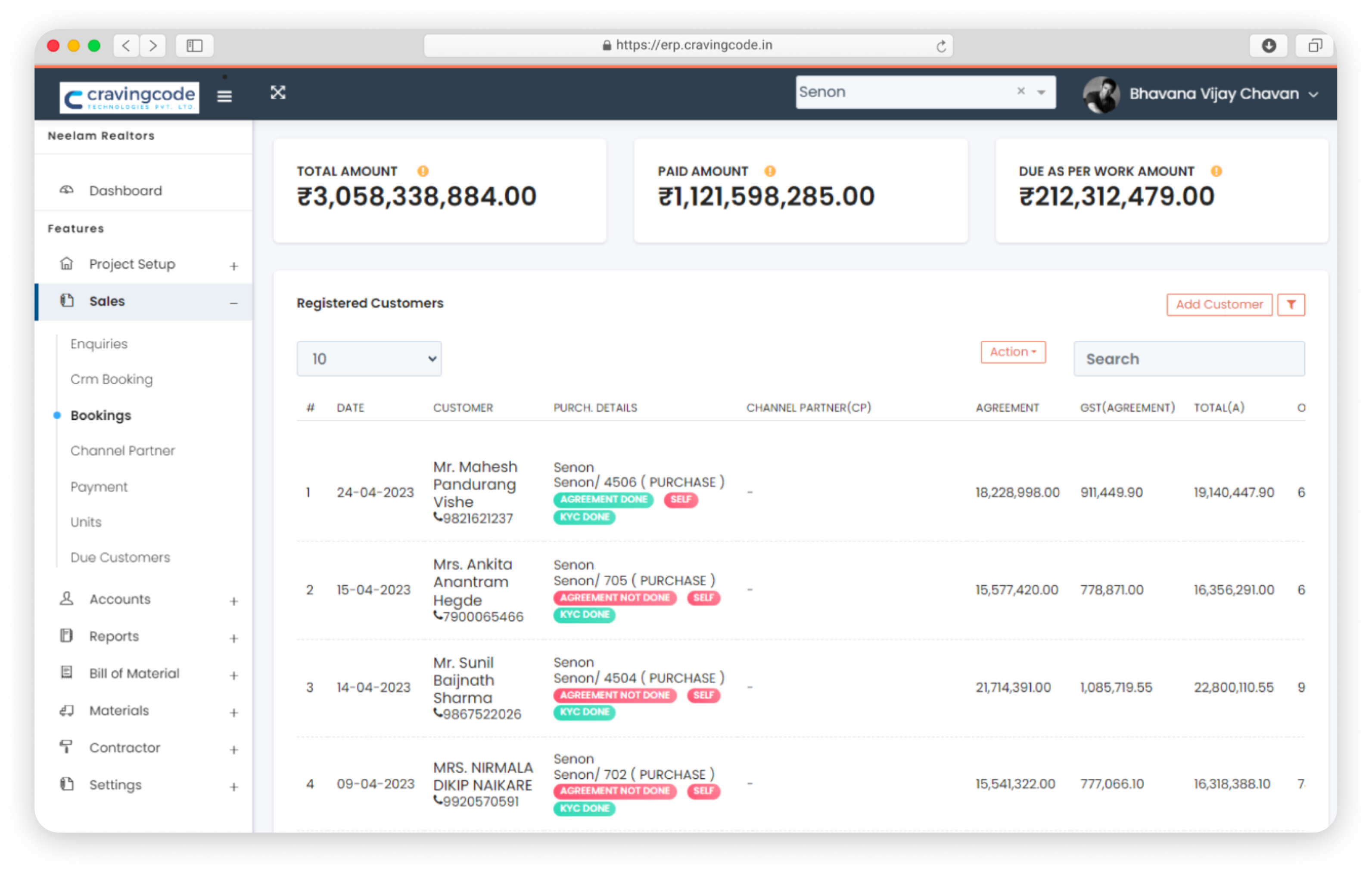 Buildesk Dashboard Preview