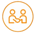 One on one meetings icon